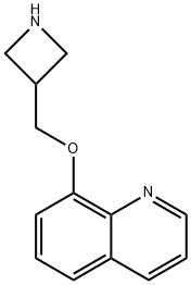 Quinoline, 8-(3-azetidinylmethoxy)- Structural