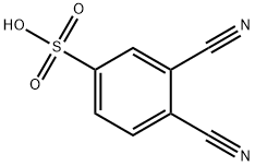 Benzenesulfonic acid, 3,4-dicyano- Structural
