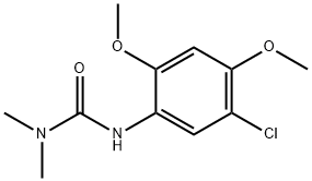 Urea, N'-(5-chloro-2,4-dimethoxyphenyl)-N,N-dimethyl- Structural