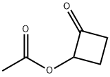 Cyclobutanone, 2-(acetyloxy)- Structural