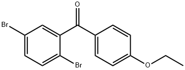 (2,5-dibromophenyl)(4-ethoxyphenyl)methanone Structural