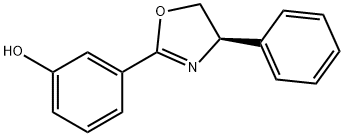 Phenol, 3-(4,5-dihydro-4-phenyl-2-oxazolyl)-, (R)- (9CI) Structural