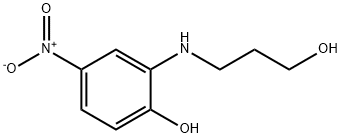 Phenol, 2-[(3-hydroxypropyl)amino]-4-nitro- Structural