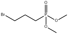Phosphonic acid, P-(3-bromopropyl)-, dimethyl ester Structural