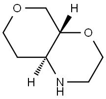 Pyrano[3,4-b][1,4]oxazine, octahydro-,(4aR,8aS)-rel- Structural