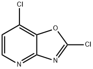 Oxazolo[4,5-b]pyridine, 2,7-dichloro- Structural
