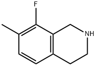 Isoquinoline, 8-fluoro-1,2,3,4-tetrahydro-7-methyl- Structural