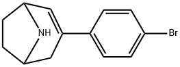 8-Azabicyclo[3.2.1]oct-2-ene, 3-(4-bromophenyl)-