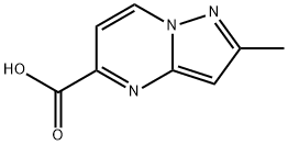 Pyrazolo[1,5-a]pyrimidine-5-carboxylic acid, 2-methyl- Structural