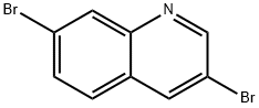 Quinoline, 3,7-dibromo- Structural