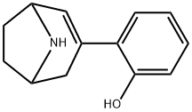 Phenol, 2-(8-azabicyclo[3.2.1]oct-2-en-3-yl)- Structural