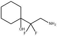 Cyclohexanol, 1-(2-amino-1,1-difluoroethyl)- Structural