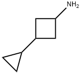 Cyclobutanamine, 3-cyclopropyl- Structural