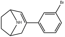 8-Azabicyclo[3.2.1]oct-2-ene, 3-(3-bromophenyl)-