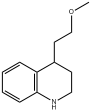 Quinoline, 1,2,3,4-tetrahydro-4-(2-methoxyethyl)- Structural