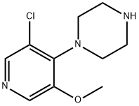Piperazine, 1-(3-chloro-5-methoxy-4-pyridinyl)-
