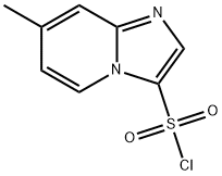 Imidazo[1,2-a]pyridine-3-sulfonyl chloride, 7-methyl- Structural