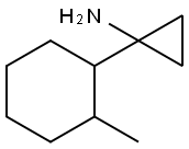 Cyclopropanamine, 1-(2-methylcyclohexyl)- Structural