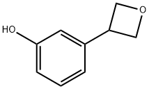 Phenol, 3-(3-oxetanyl)- Structural