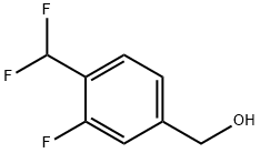 Benzenemethanol, 4-(difluoromethyl)-3-fluoro- Structural