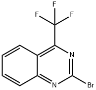 Quinazoline, 2-bromo-4-(trifluoromethyl)- Structural