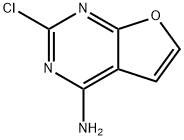 Furo[2,3-d]pyrimidin-4-amine, 2-chloro- Structural