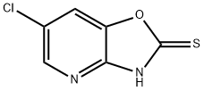 Oxazolo[4,5-b]pyridine-2(3H)-thione, 6-chloro- Structural