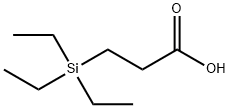 Propanoic acid, 3-(triethylsilyl)- Structural