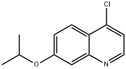Quinoline, 4-chloro-7-(1-methylethoxy)- Structural