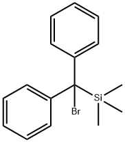 Silane, (bromodiphenylmethyl)trimethyl- (6CI,8CI,9CI) Structural