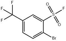 Benzenesulfonyl fluoride, 2-bromo-5-(trifluoromethyl)- Structural
