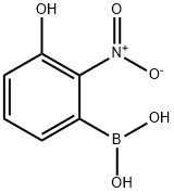 Boronic acid, B-(3-hydroxy-2-nitrophenyl)- Structural