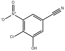 Benzonitrile, 4-chloro-3-hydroxy-5-nitro- Structural