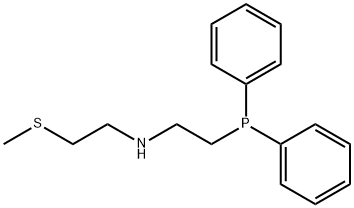 N-[2-(Diphenylphosphino)ethyl]-2-(methylthio)-ethanamine Structural