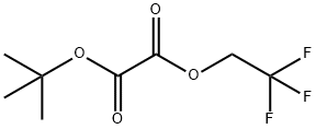 tert-Butyl 2,2,2-trifluoroethyl Oxalate Structural