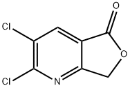 Furo[3,4-b]pyridin-5(7H)-one, 2,3-dichloro- Structural