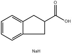 Sodium 2,3-Dihydro-1H-indene-2-carboxylate Structural
