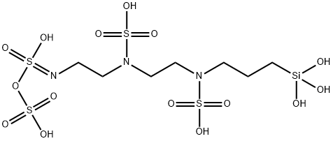 Imidodisulfuric acid, N-[2-[sulfo[2-[sulfo[3-(trihydroxysilyl)propyl]amino]ethyl]amino]ethyl]- Structural