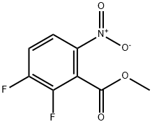Benzoic acid, 2,3-difluoro-6-nitro-, methyl ester Structural
