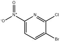 Pyridine, 3-bromo-2-chloro-6-nitro- Structural