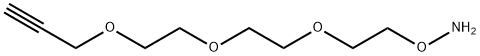 Aminoxy-PEG3-Propargyl Structural