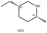 rel-(2R,5S)-5-ethyl-2-methylpiperidine hydrochloride Structural