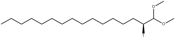 Hexadecane, 2-iodo-1,1-dimethoxy-, (S)- (9CI) Structural