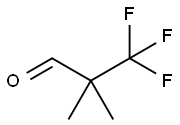 Propanal, 3,3,3-trifluoro-2,2-dimethyl- Structural