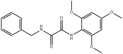 N1-?(phenylmethyl)?-?N2-?(2,?4,?6-?trimethoxyphenyl)?- Ethanediamide