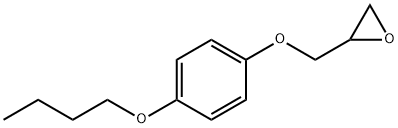 Oxirane, 2-[(4-butoxyphenoxy)methyl]- Structural