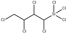 Silane, trichloro(1,2,3,4-tetrachlorobutyl)- Structural