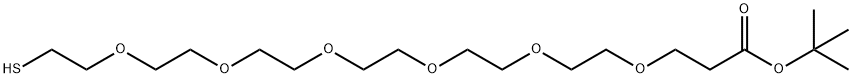 Thiol-PEG6-t-butyl ester