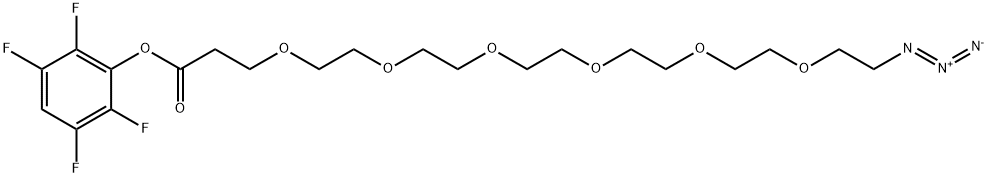 Azido-PEG6-TFP ester Structural