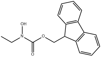 Carbamic acid, N-ethyl-N-hydroxy-, 9H-fluoren-9-ylmethyl ester Structural
